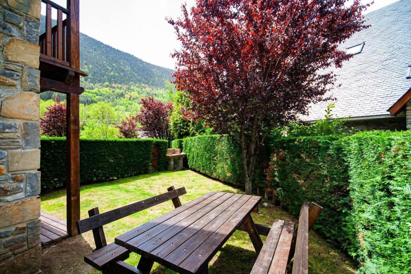 Espacioso Apartamento Con Jardin En Salardu Naut Aran Extérieur photo